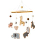 Purilite Select Wooden Baby Crib Mobile | Crochet Star Hanging Bed Bell | Nursery Rattle Decoration | Newborn Comfort Toy