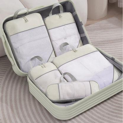 Purilite Select 5‑PCS Compressible Travel Packing Cubes Set