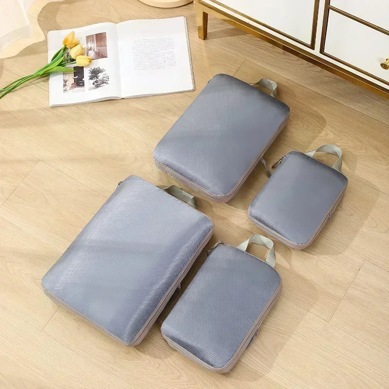 Purilite Select 4PCS Travel Compression Packing Cubes Set