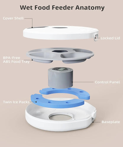 Purilite Select Automatic Cat & Small Dog Feeder