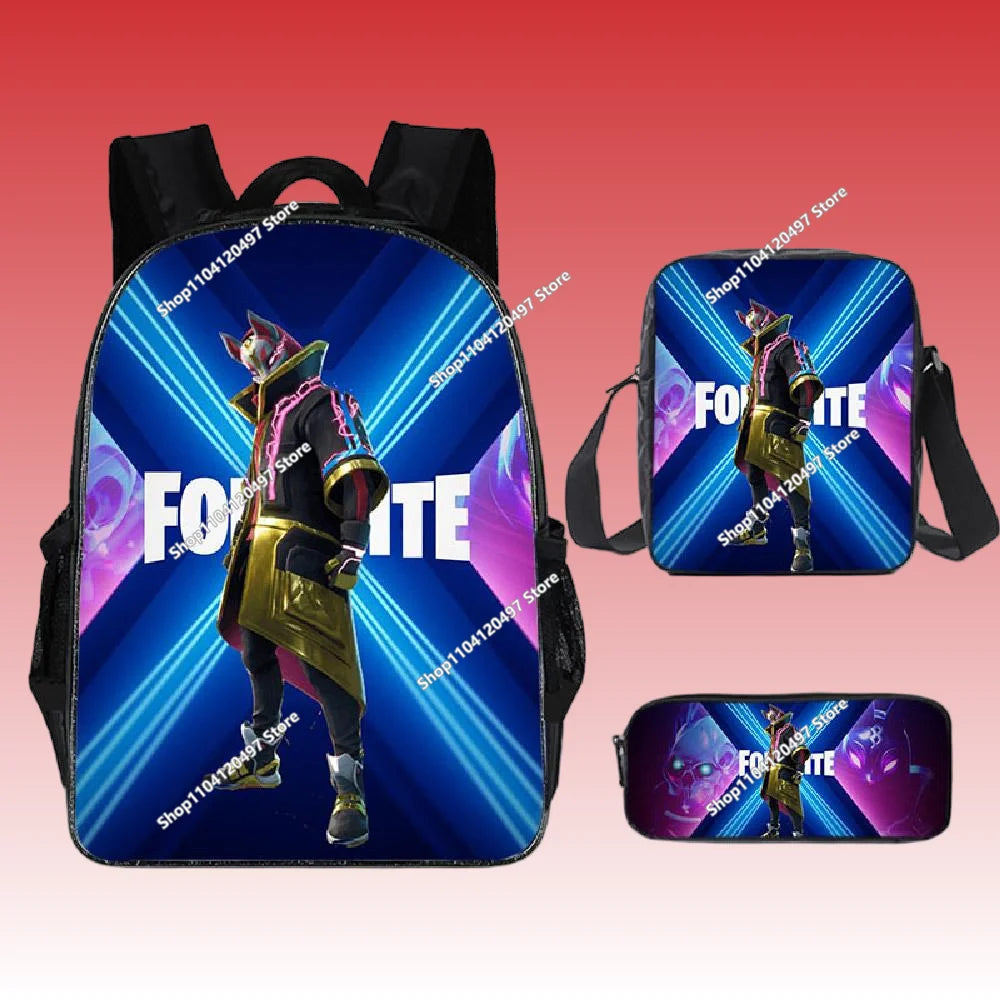 Purilite Select 3PCS Fortnite School Bag Set