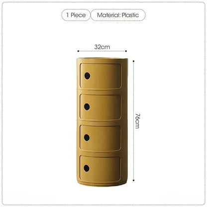 Purilite Select Nordic Net Red Bedside Cabinet