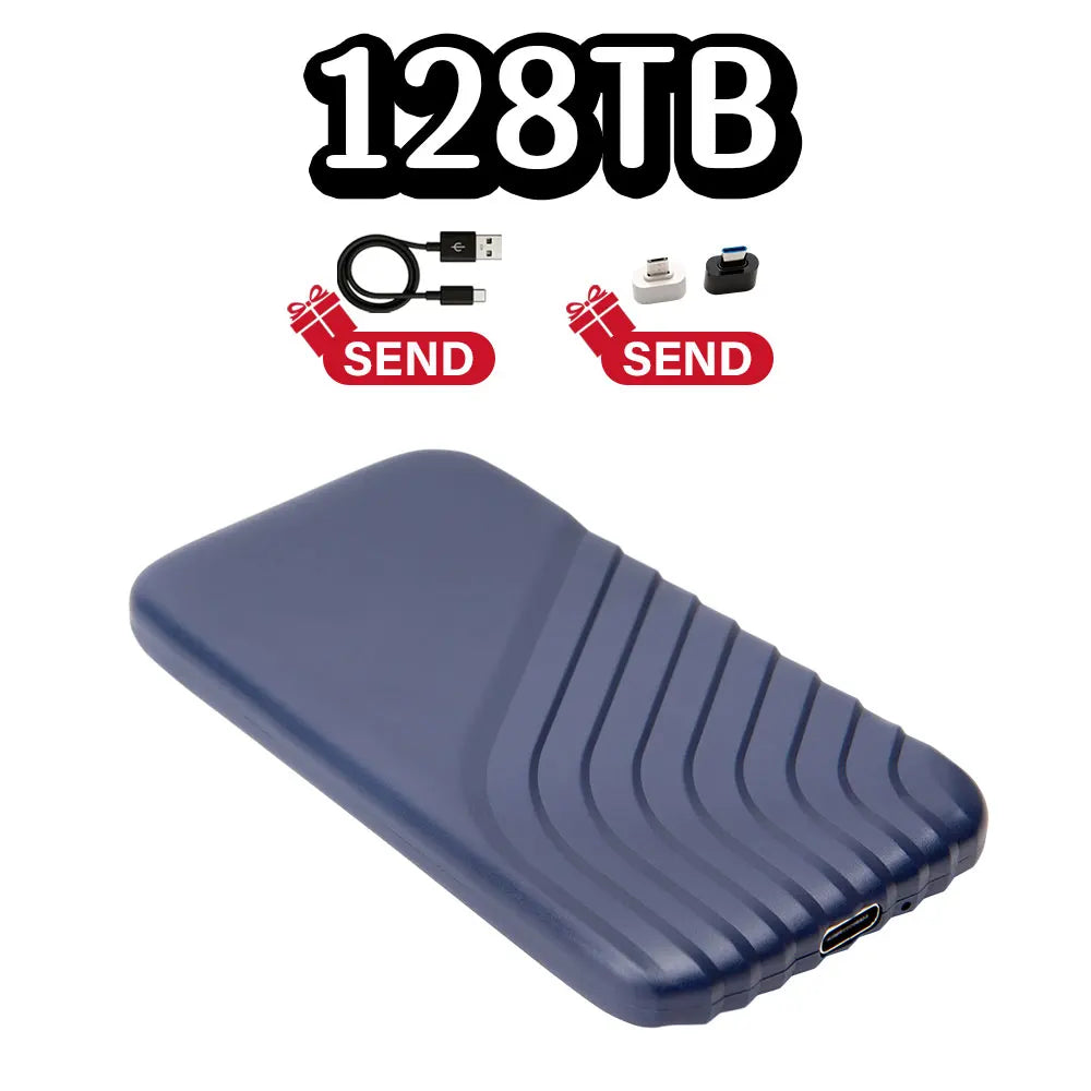 Purilite Select Portable External SSD USB 3.1 Type-C Solid State Drive – High-Speed Aluminum Storage for Laptop, Desktop & Android Devices