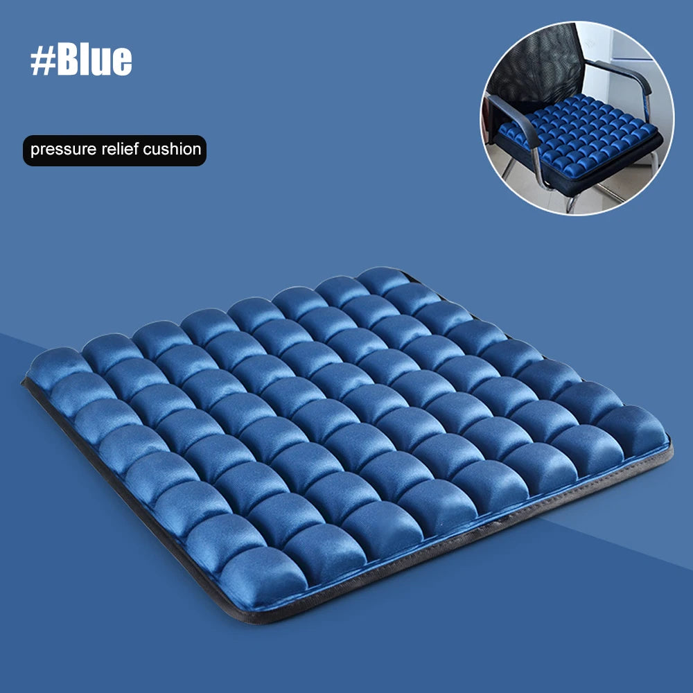 Purilite Select 3D Air Cushion Seat Pad | Office Chair & Car Seat Cushion | Breathable Comfort Support Cushion | (45x45cm)