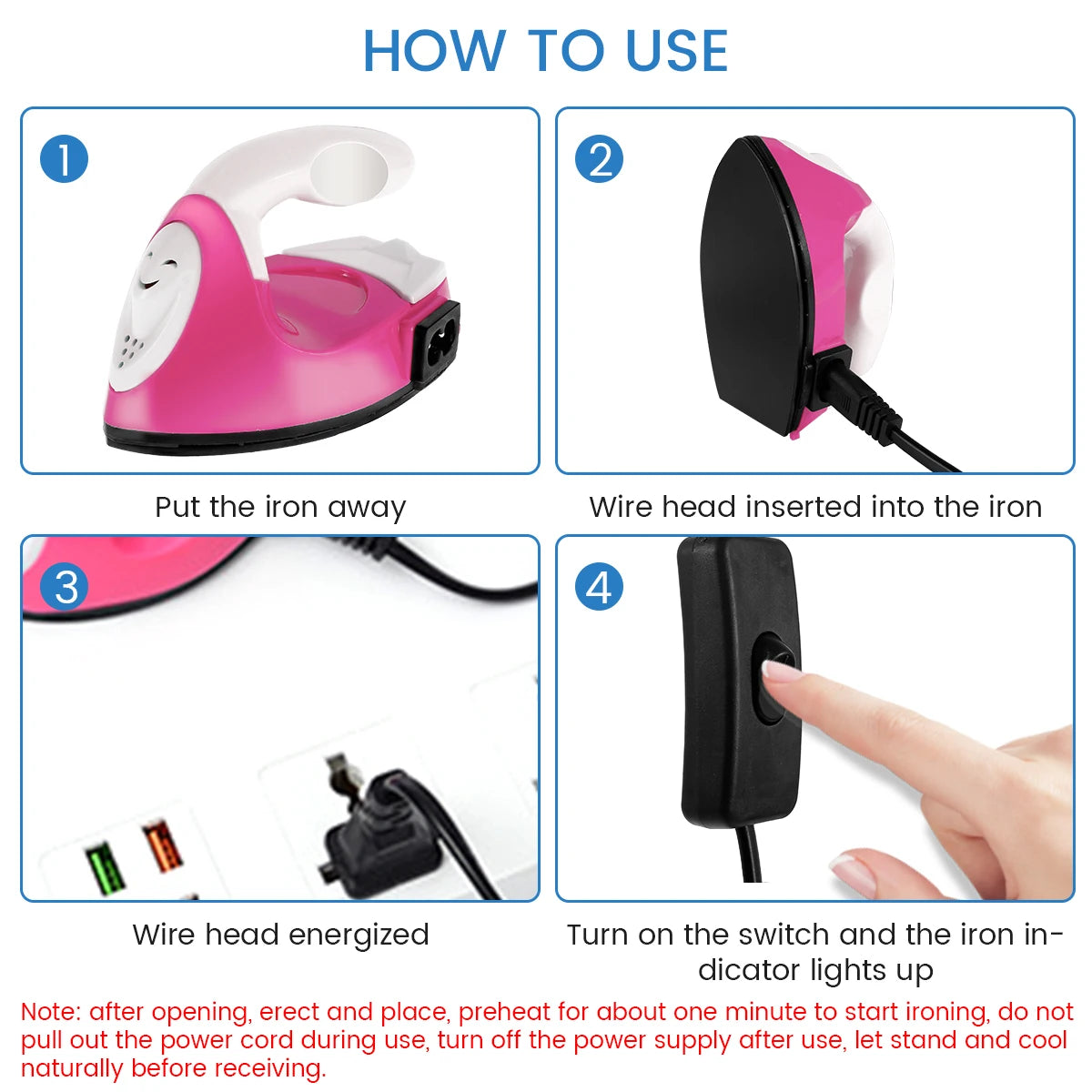 Purilite Select Mini Craft Electric Iron