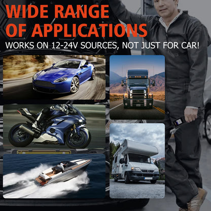 Purilite Select PB100 Automotive Power Circuit Probe Tester – 12V/24V Car Electrical Diagnostic Tool Master Kit AC/DC Digital