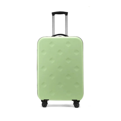 Purilite Select Foldable Travel Suitcase with Spinner Wheels | Lightweight ABS Rolling Luggage with Password Lock | Compact Collapsible Trolley Case