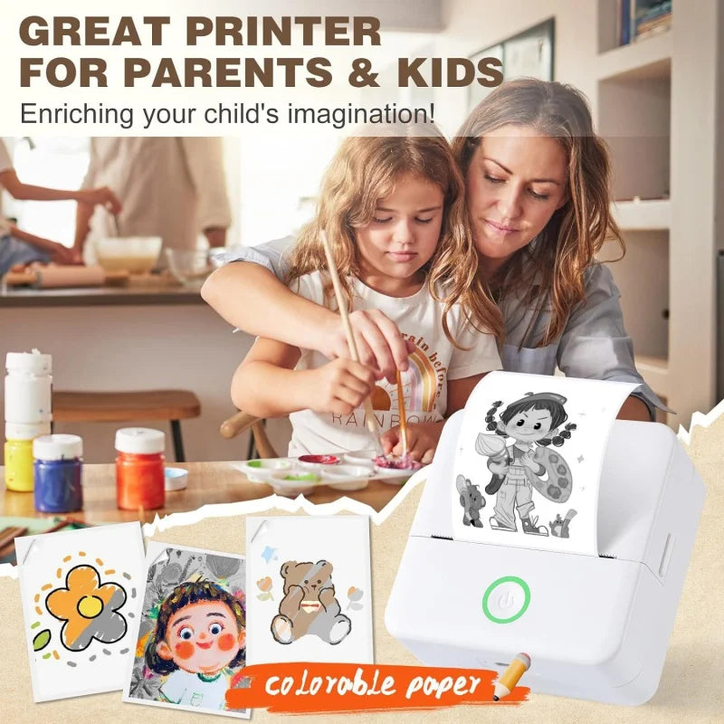 Purilite Select X6 Mini HD Portable Sticker Label Printer