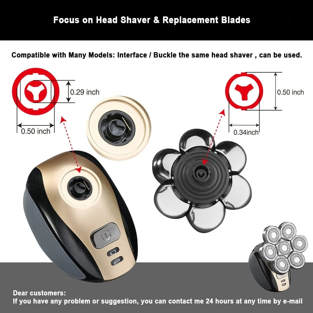 Purilite Select Professional Electric Hair Clipper Cordless Beard Trimmer Rechargeable Grooming Kit for Hair and Beard