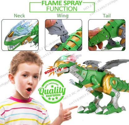 Purilite Select Simulation Fire Mechanical Dinosaur