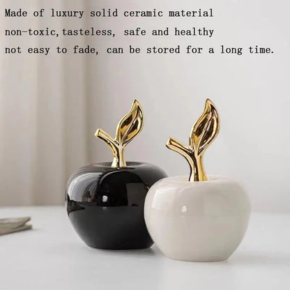 Purilite Select Ceramic Cute Funny Christmas Fruit Ornaments