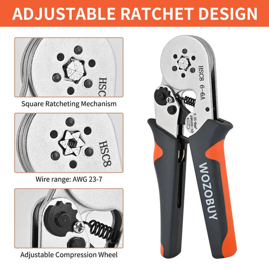 Purilite Select Ferrule Sleeves Terminal Crimping Tool