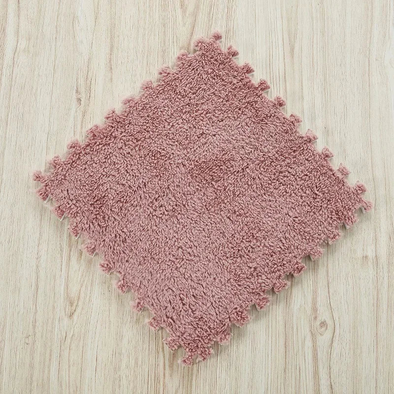 Purilite Select 30x30CM Soft Plush Children Kids Rug Play Mat