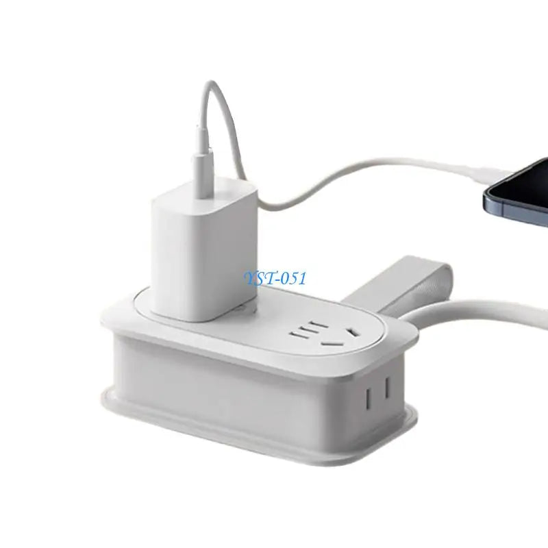 Purilite Select Set of  3 E15A  Fast Charging Plug | Multi Device Travel Socket | Compact Power Adapter | Foldable Wall Charger