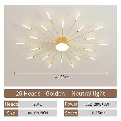 Purilite Select Modern Designer LED Ceiling Lamp