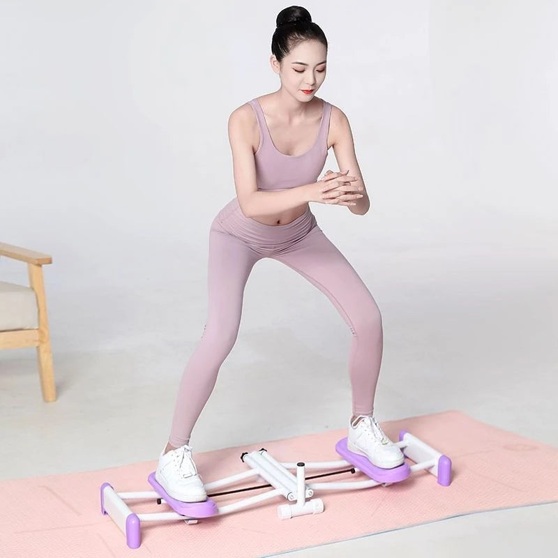 Purilite Select Multifunctional Indoor Mini Ski Machine for Home Fitness Core Training and Full Body Exercise