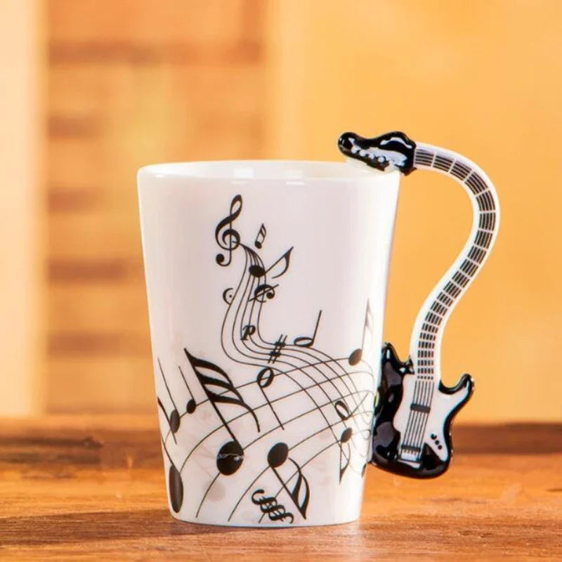 Purilite Select 240ml Creative Music Ceramic Mug