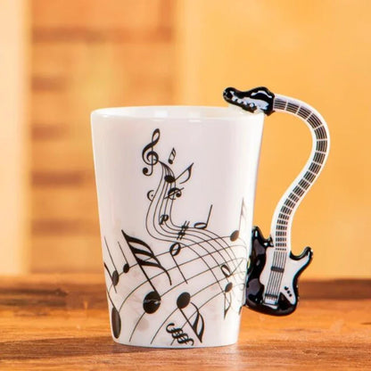 Purilite Select 240ml Creative Music Ceramic Mug