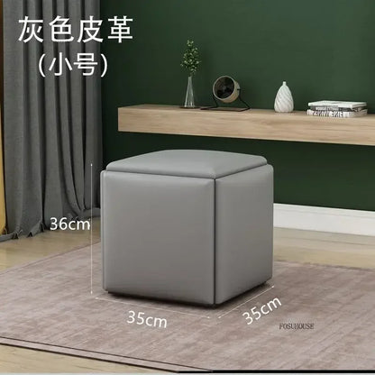 Purilite Select Modern 5-in-1 Rubik's Cube Sofa Stool