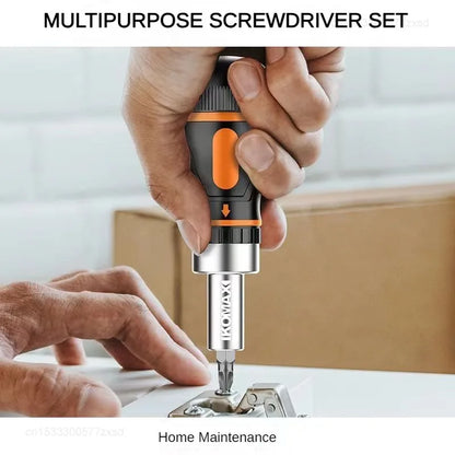 Purilite Select 9-in-1 Adjustable Ratcheting Screwdriver Set
