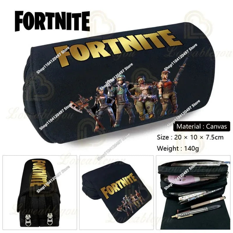 Purilite Select 3PCS Anime Fortnite Backpack Set