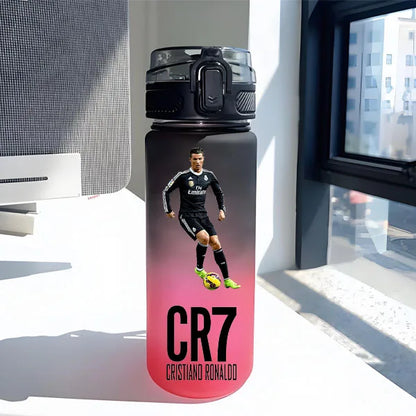 Purilite Select CR7 Football Star Straw Water Bottle