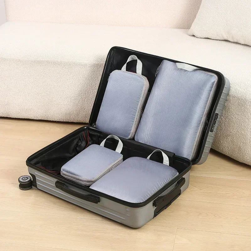 Purilite Select 4PCS Travel Compression Packing Cubes Set