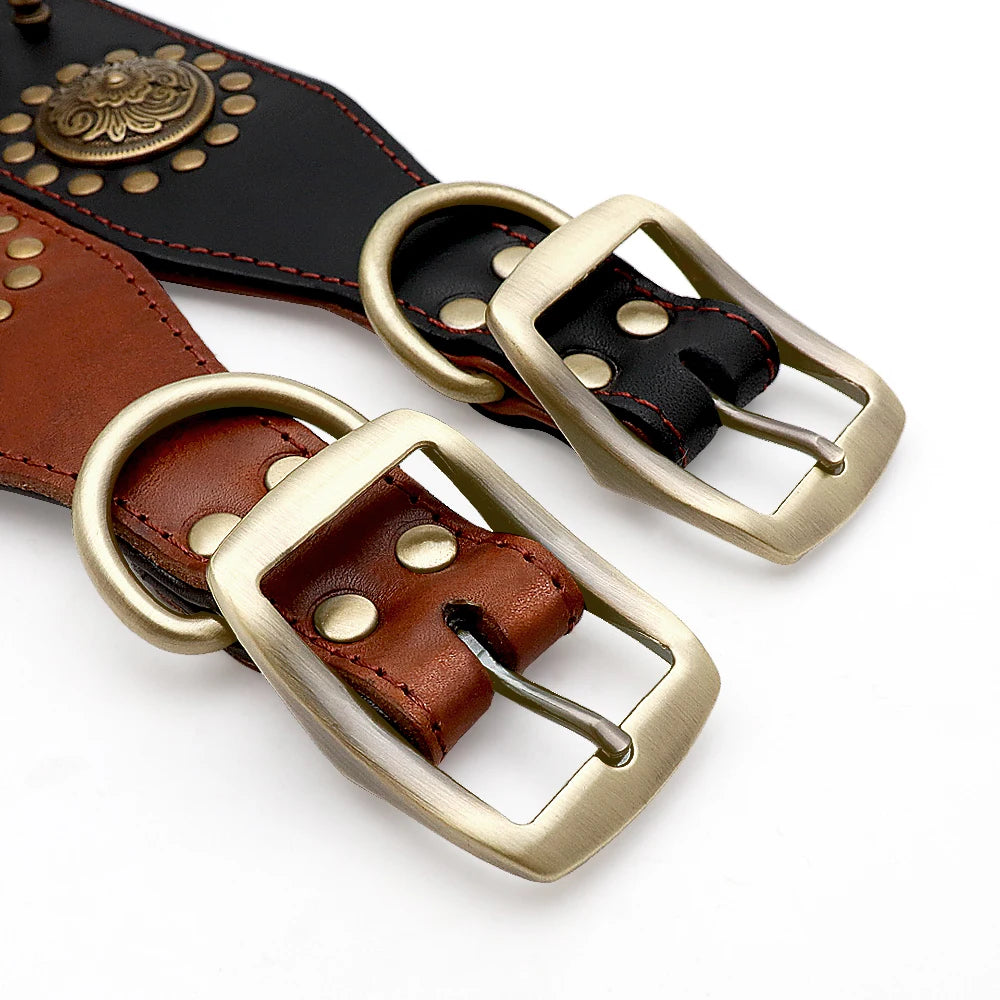 Purilite Select Leather Large Dog Collar