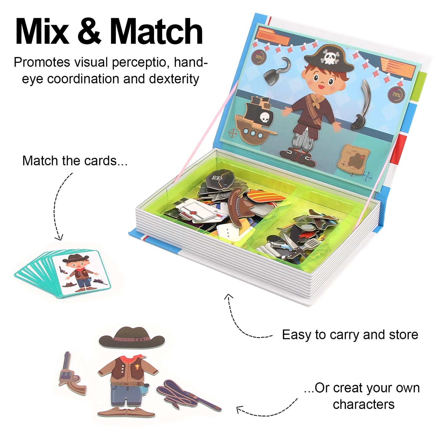 Purilite Select Funny Children’s Intelligent Magnetic Book