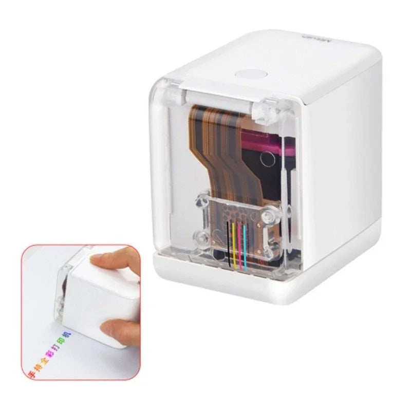 Purilite Select Portable Wireless Handheld Inkjet Printer | Mini Mobile Label and Logo Printing Device with WiFi Connectivity for Packaging, Cards, and Office Use