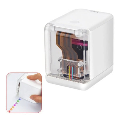 Purilite Select Portable Wireless Handheld Inkjet Printer | Mini Mobile Label and Logo Printing Device with WiFi Connectivity for Packaging, Cards, and Office Use