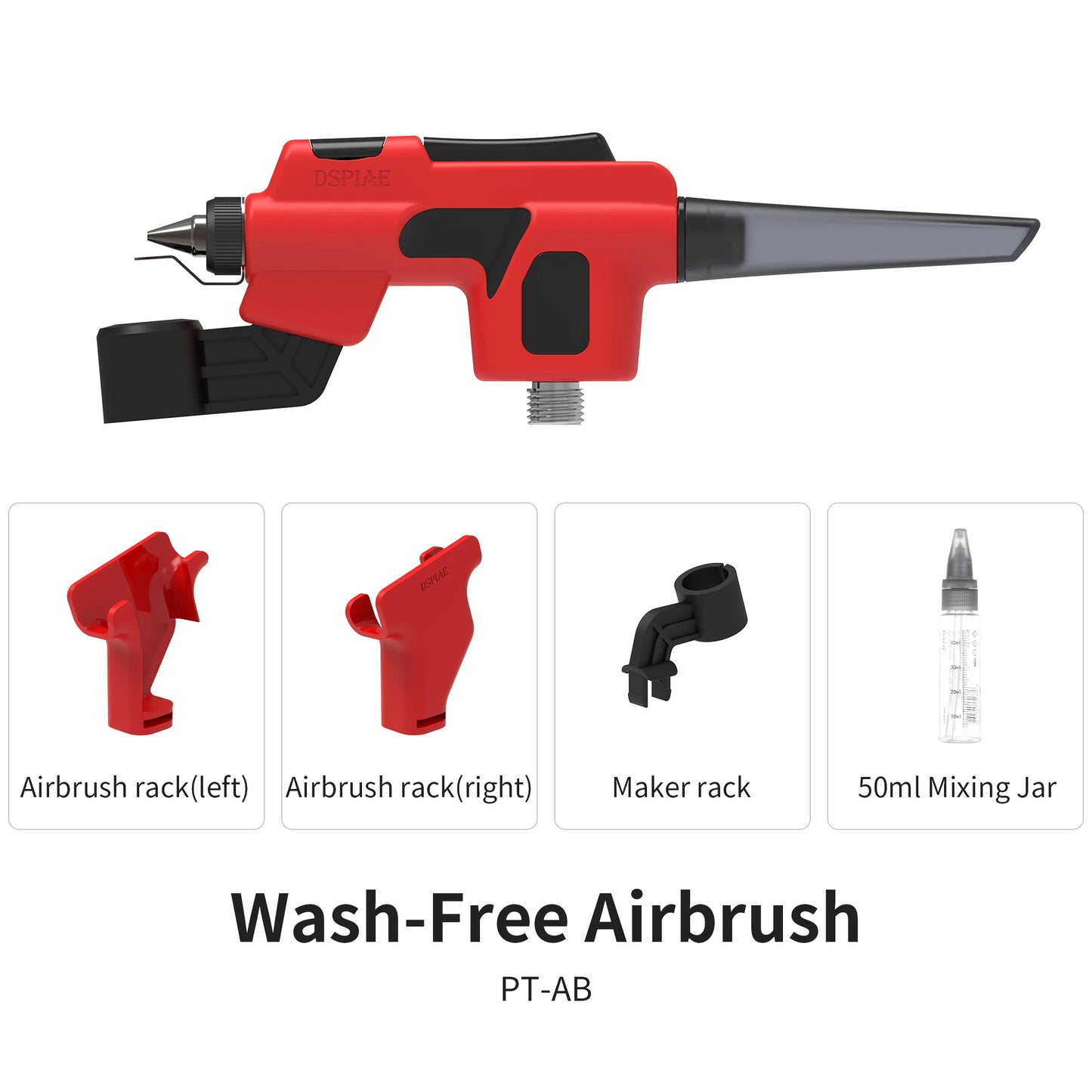 Purilite Select Wash-Free Airbrush with Marker Rack