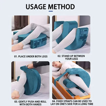 Purilite Select Disabled Turning Assistance Cushion | Anti-Bedsore Roll Over Device | Elderly Bedridden Patient Support | Leg Bone Care