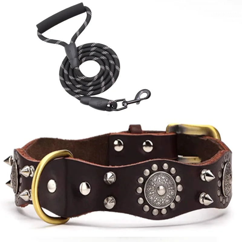 Purilite Select Spiked Studded Dog Collar