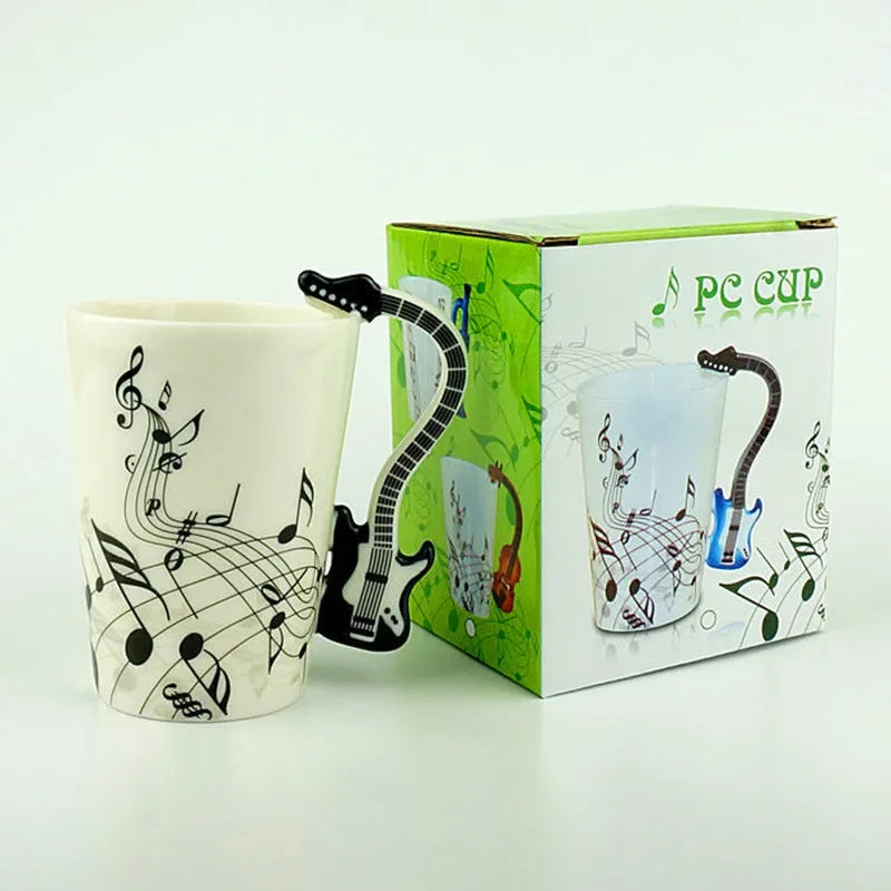 Purilite Select 240ml Creative Music Ceramic Mug