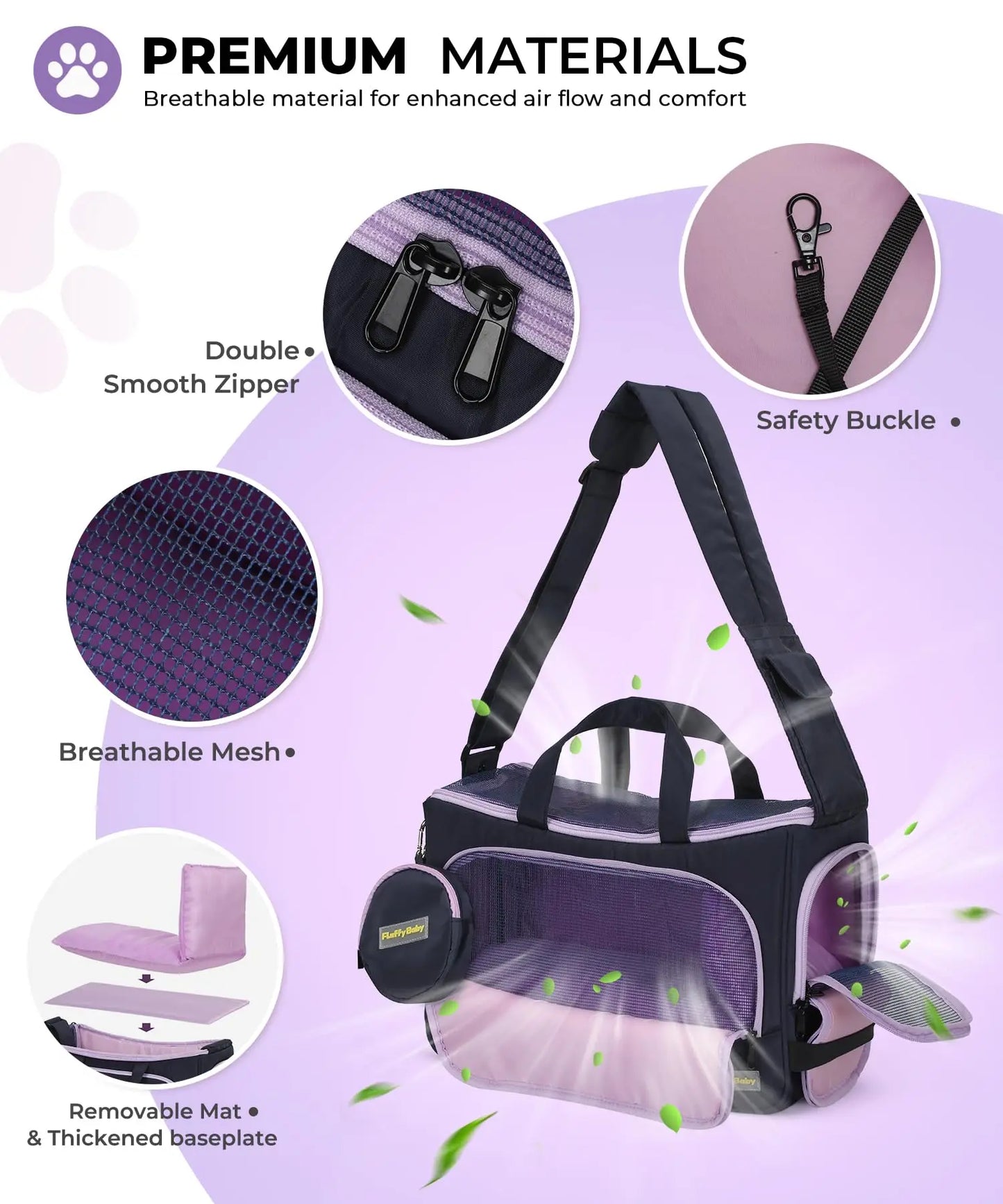 Purilite Select Pet Travel Carrying Bag