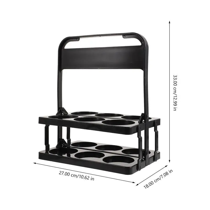 Purilite Select Sports Water Bottle Carrier Rack 20L Dual Holder Portable Team Drink Storage Organizer