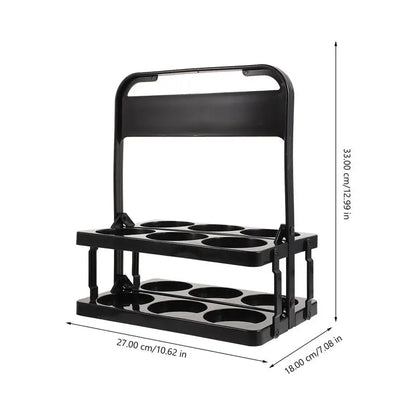 Purilite Select Sports Water Bottle Carrier Rack 20L Dual Holder Portable Team Drink Storage Organizer