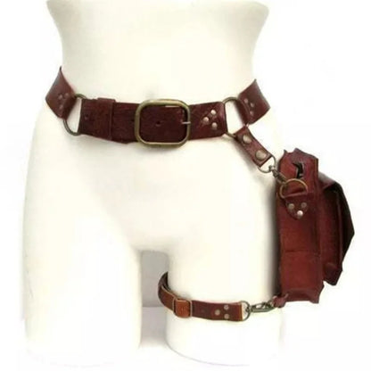 Purilite Select Medieval-Inspired PU Cross-Leg Bag