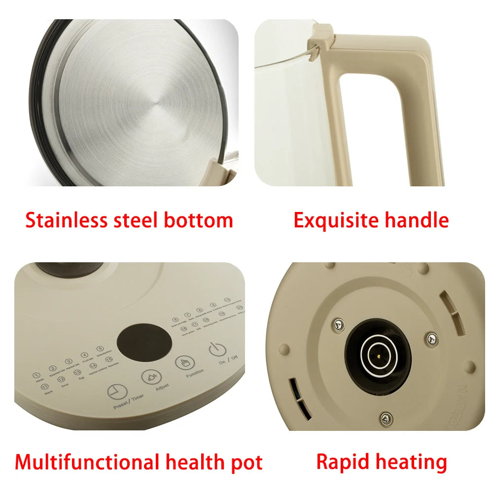 Purilite Select 1.5L Electric Glass Health-Preserving Pot