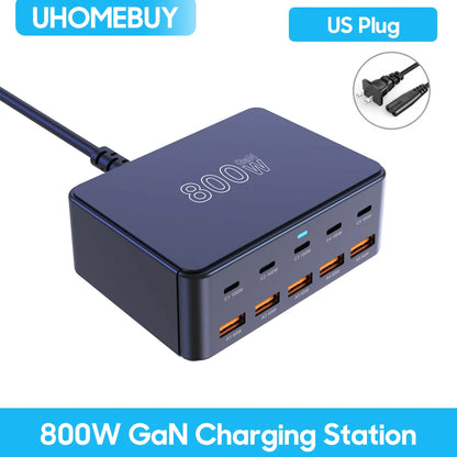 Purilite Select 800W USB-C GaN Charger