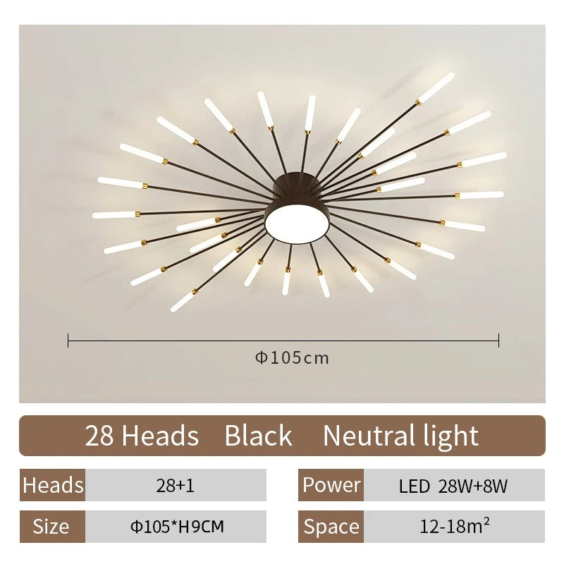 Purilite Select Modern Designer LED Ceiling Lamp