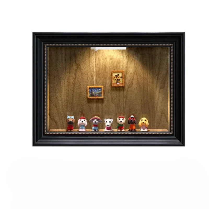 Purilite Select DIY Magnet Hallway Decorative Painting | Portable Living Room Wall Art | Magnetic Canvas Storage | Luxury Creative Arts Wall Decor