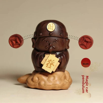 Purilite Select Solid Wood Panda Toothpick Holder