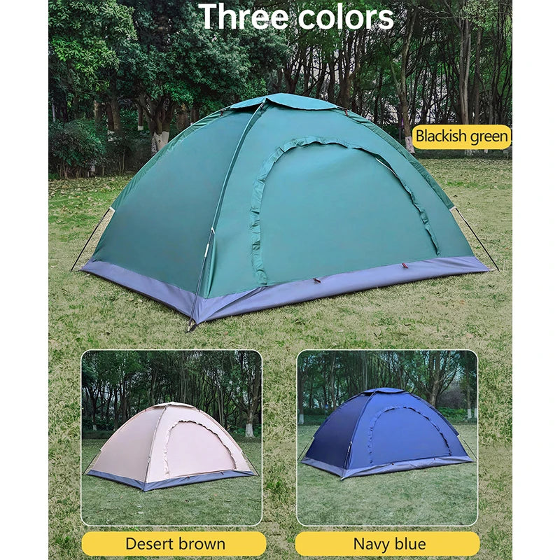 Purilite Select Outdoor Camping Tent | Portable Windproof Hiking Tent | Double Bed Family Shelter | Rain and Sun Protection