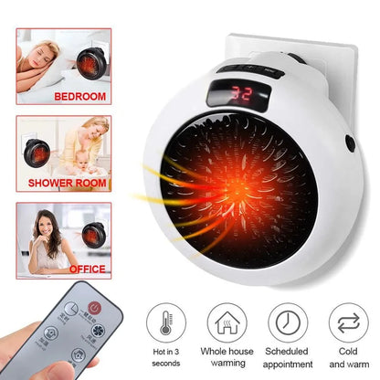 Purilite Select 900W Mini Plug-in Electric Space Room Heater