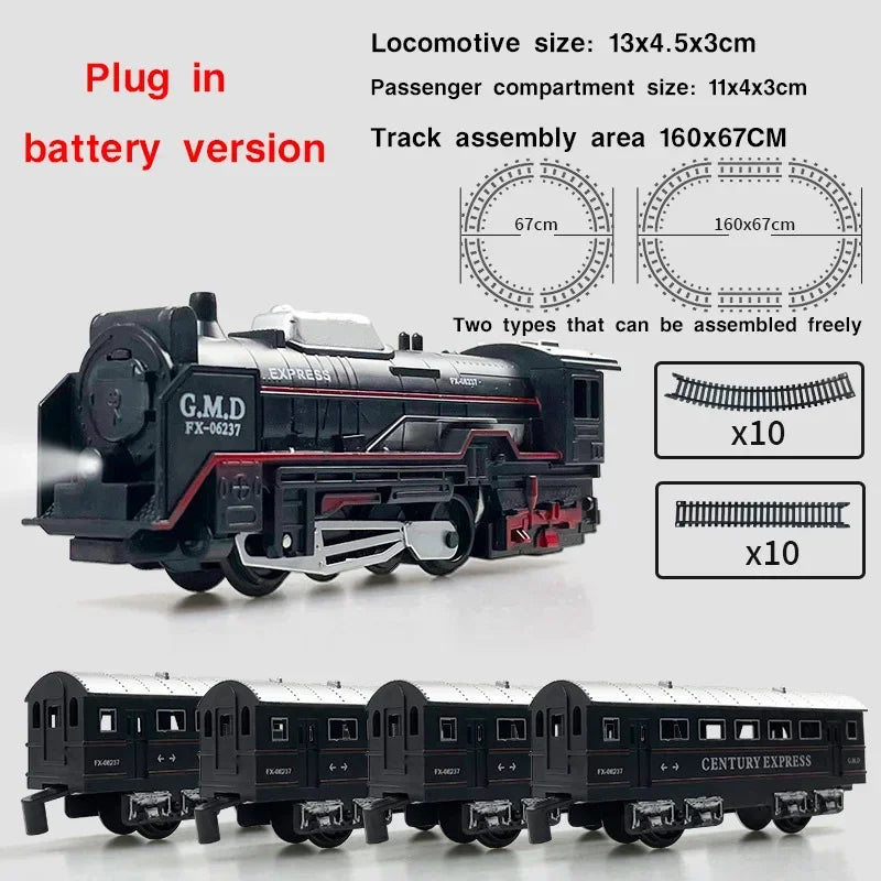 Purilite Select Classical Railway Freight Train Toy