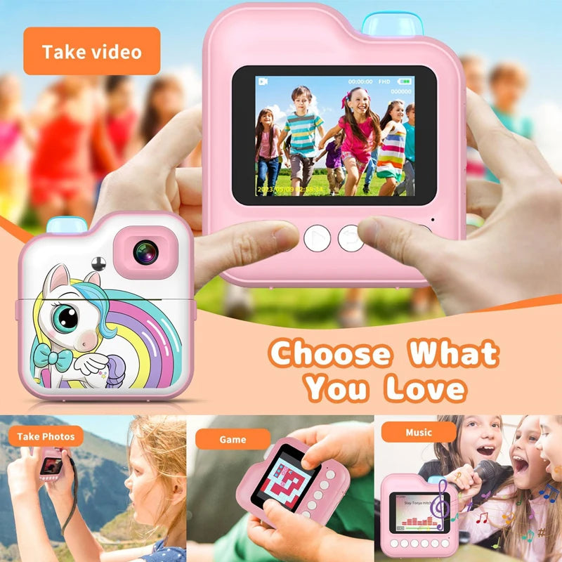 Purilite Select Children Mini Instant Print Camera
