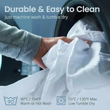 Purilite Select Waterproof Mattress Protector Cover – Ultra-Soft Breathable Knitted Fitted Sheet