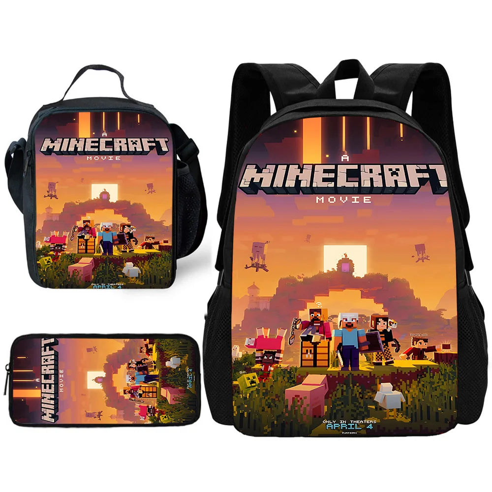 Purilite Select Kids Cartoon Backpack Set
